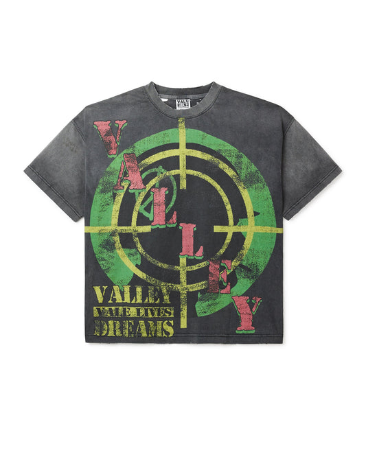 VALE FOREVER BLACK TARGET TEE