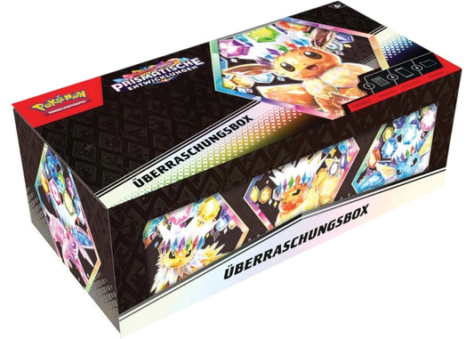 2025 Pokémon Scarlet & Violet Prismatic Evoloutions Surprise Box (German)
