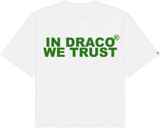 IN DRACO WE TRUST OVERSIZED TEE (GREEN)