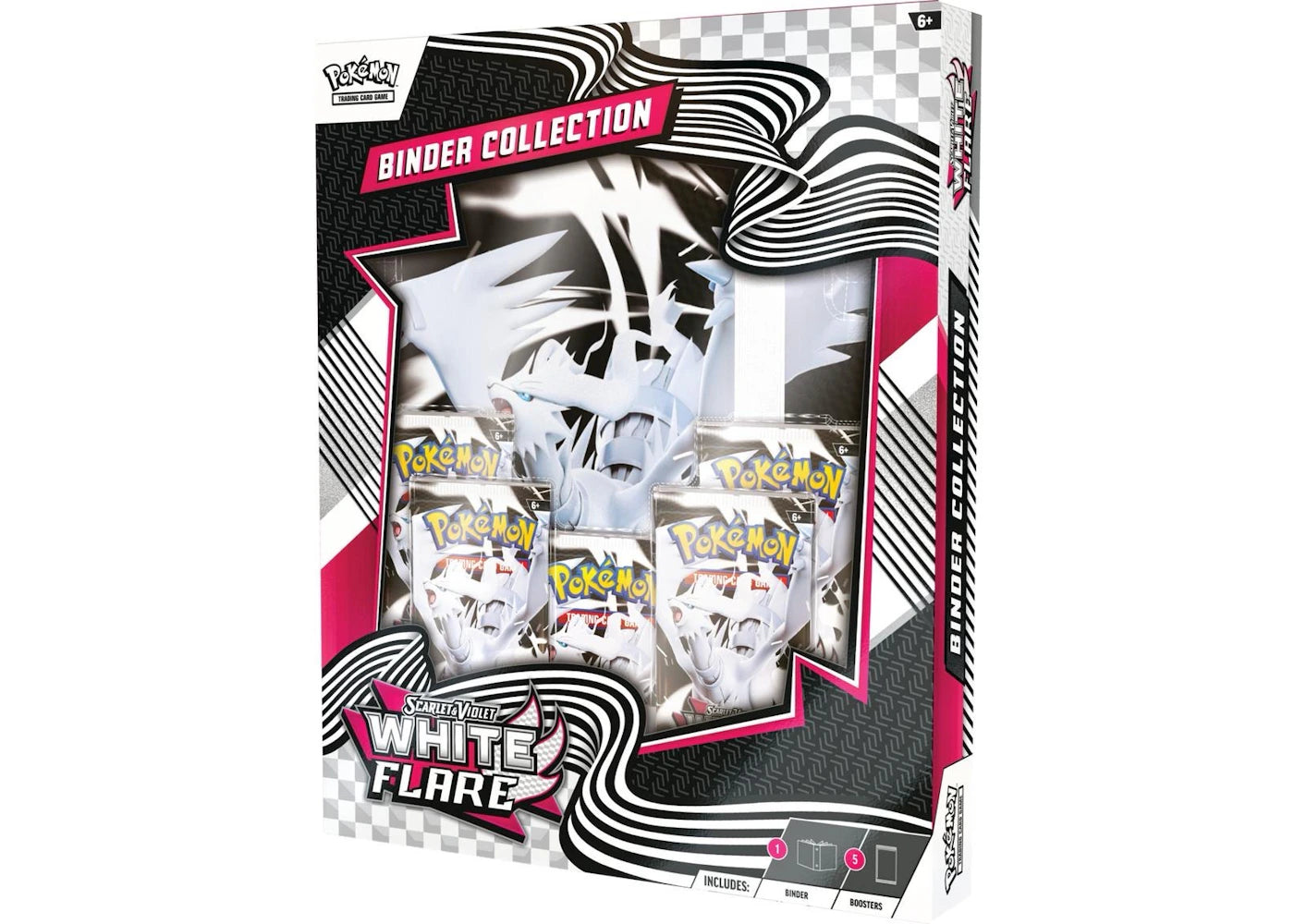 Pokémon Scarlet & Violet White Flare Binder Collection
