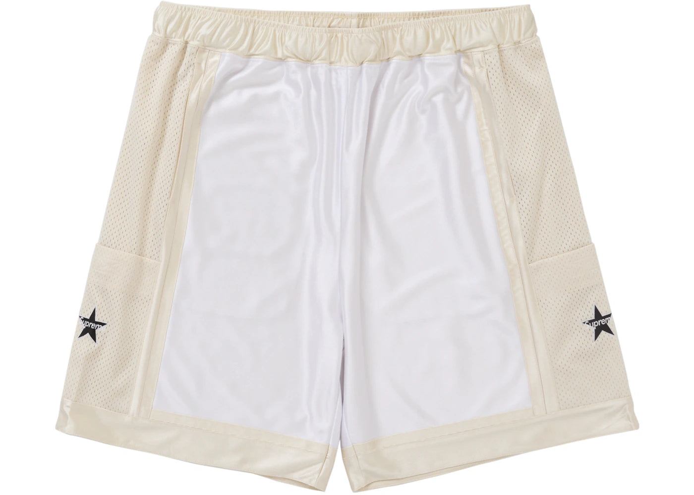 Supreme Side Pocket Basketball Short White