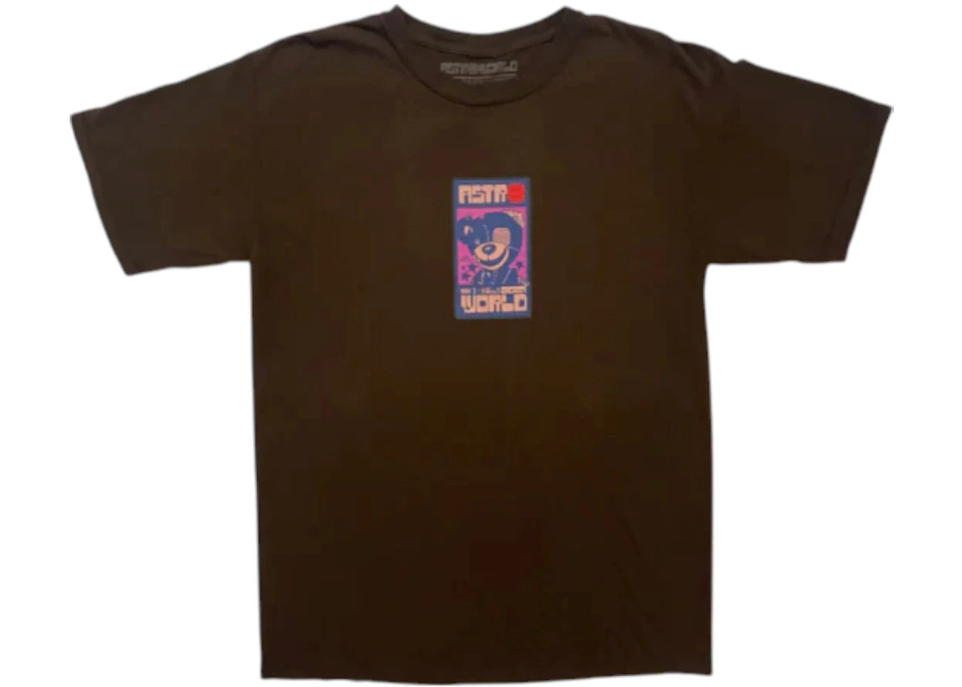 Travis Scott Scare Bear Tee Brown T-Shirt Brown