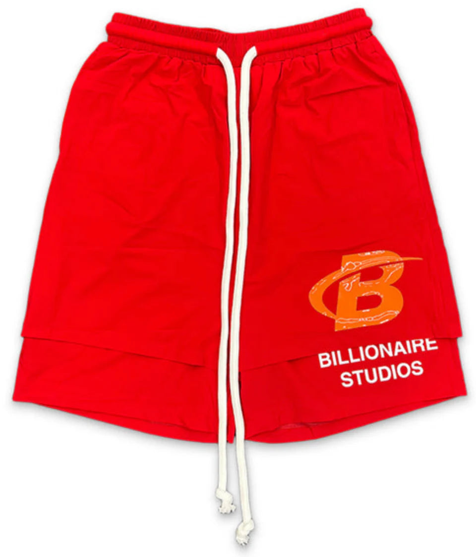 BLOOD RED SPORT SHORTS