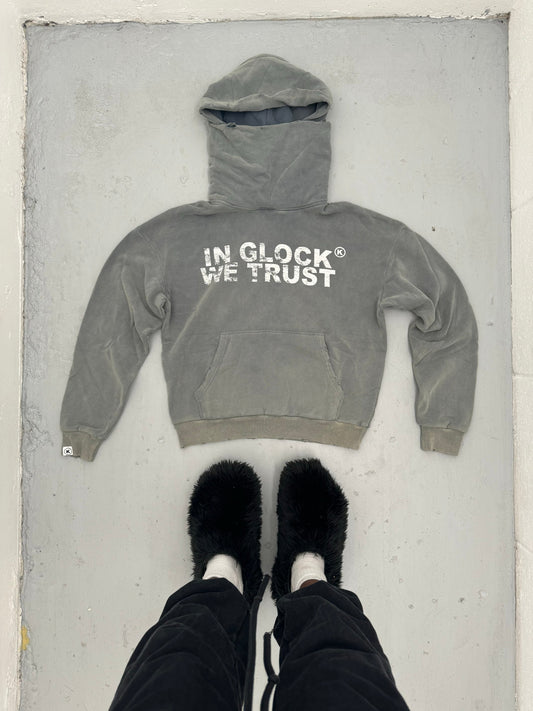 Incognito "In Glock We Trust" Snoodie Swamp Green